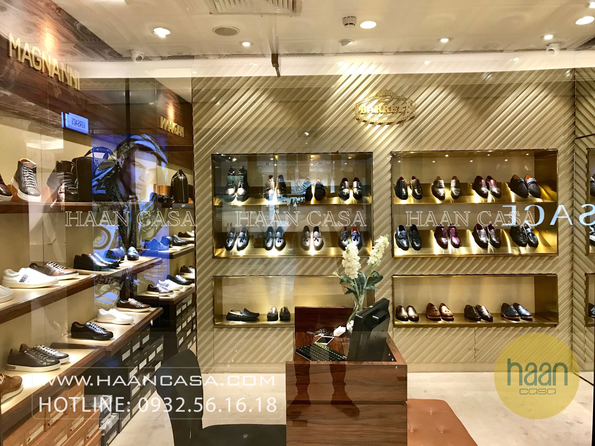 THIẾT KẾ THI CÔNG NỘI THẤT GENTLEMEN SHOE GALLERY